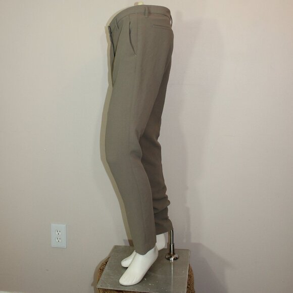 Babaton Straight Classic front zip side slide pockets Pants woman size 6 - Picture 2 of 8